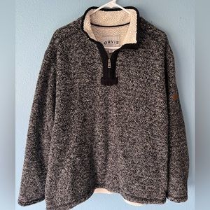 Orvis Men’s Quarter Zip Sweater